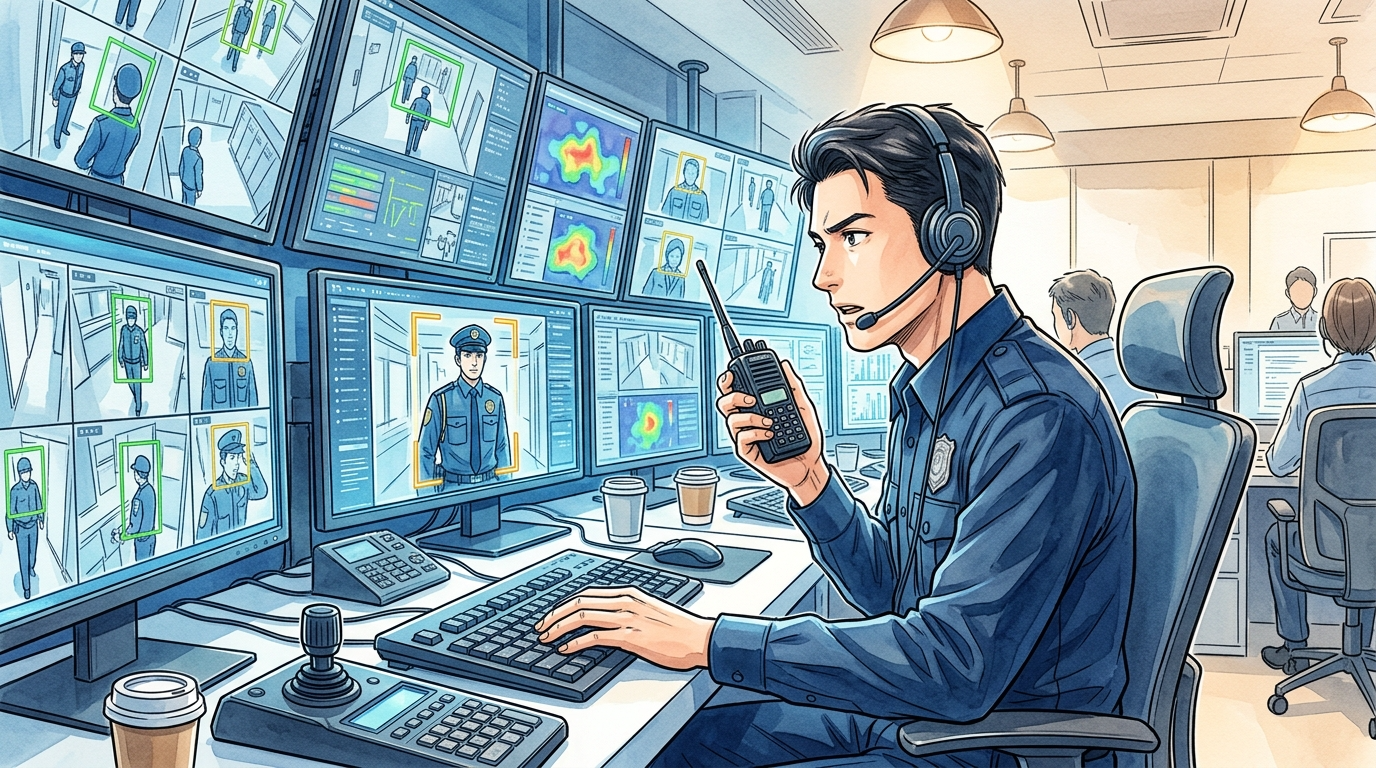 管制センター - 人とAIの協働
