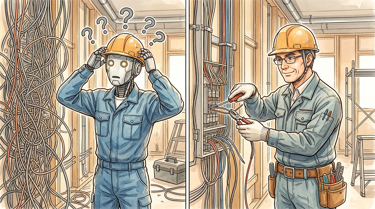 AIは電気工事士の仕事を奪えるか？