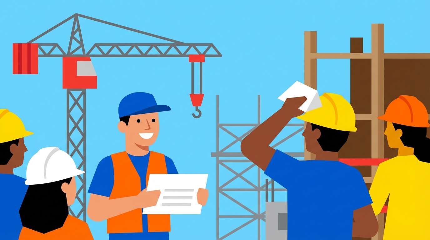 現場で働く人の輝き