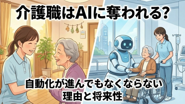 介護職はAIに奪われる？自動化が進んでもなくならない理由と将来性