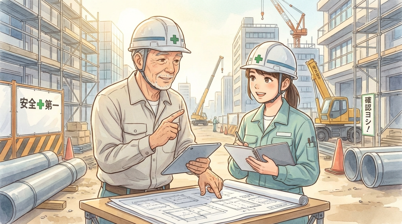 現場で働く人のイメージ