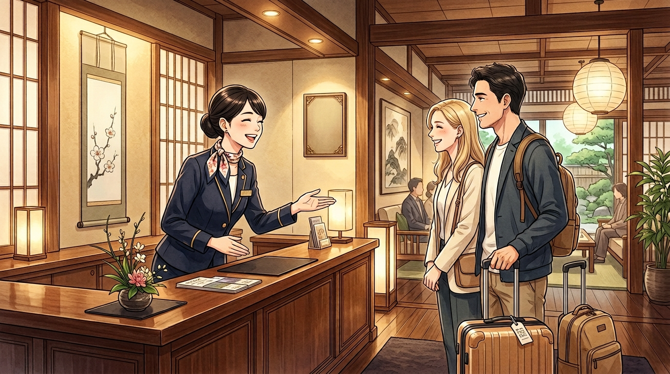 高級ホテルのロビー