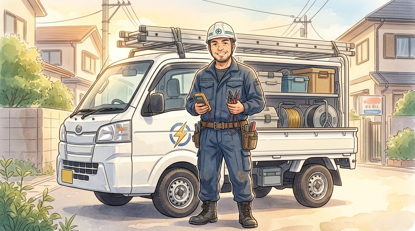 電気工事士・一人親方