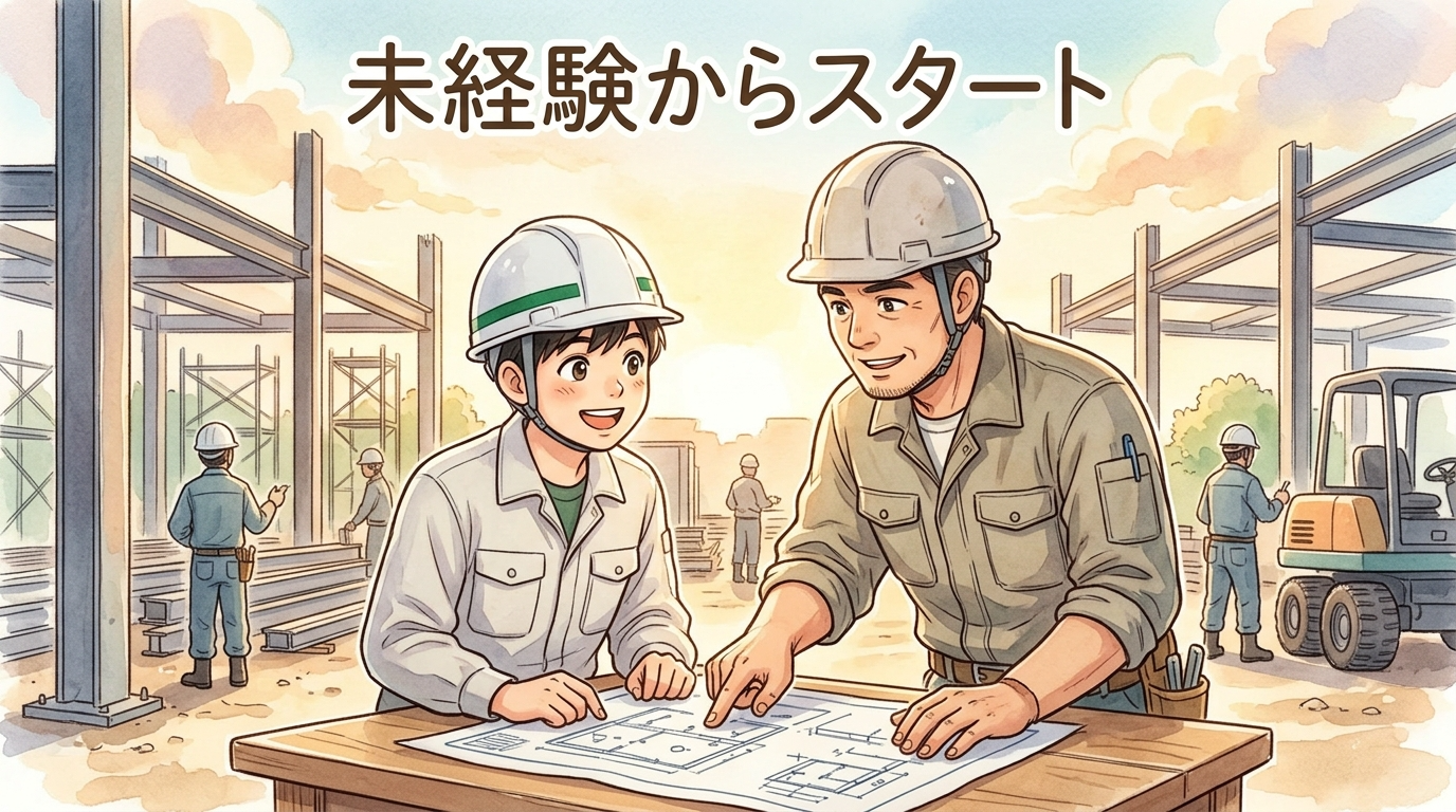 未経験からスタート