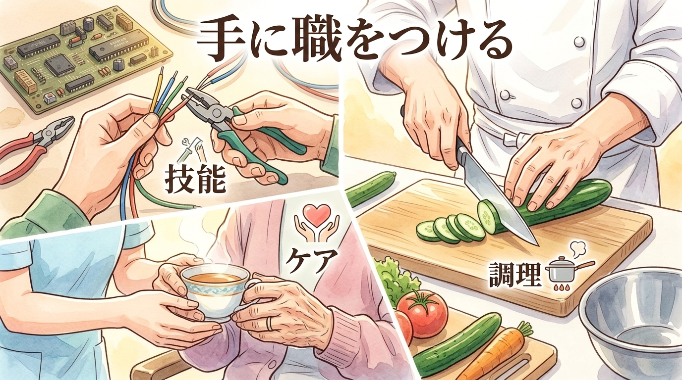 手に職をつける